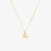 Initial Pendant Necklace
