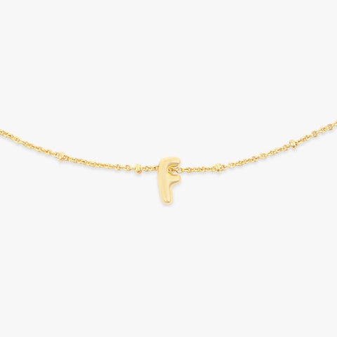 Alphabet Satellite Chain Choker