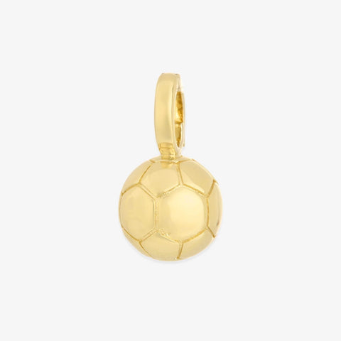 Harper Statement Soccer Ball Charm