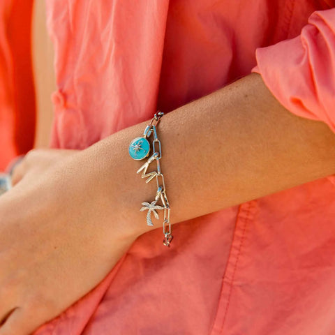 Harper Palm Tree Charm