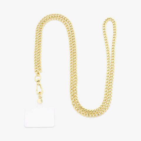 Flat Curb Chain Phone Chain