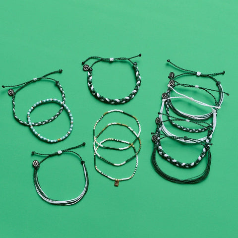 Green & White Collection
