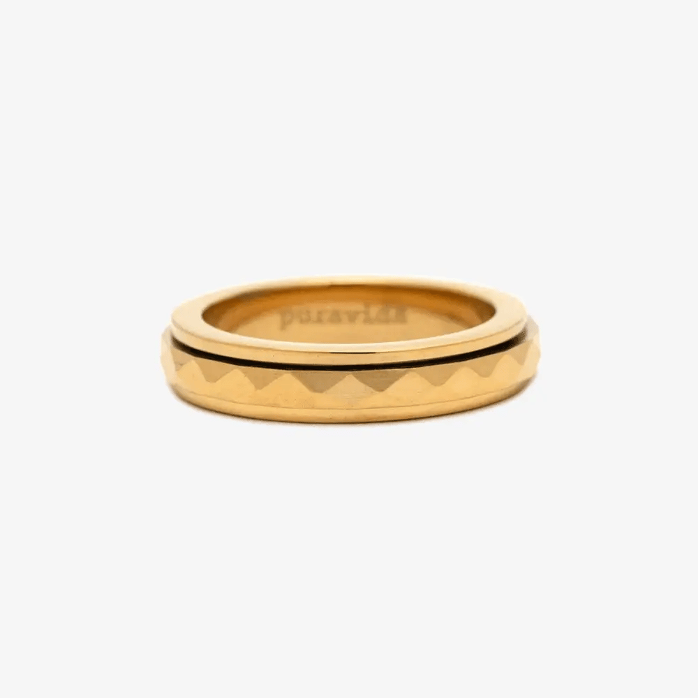Diamond Cut Fidget Ring
