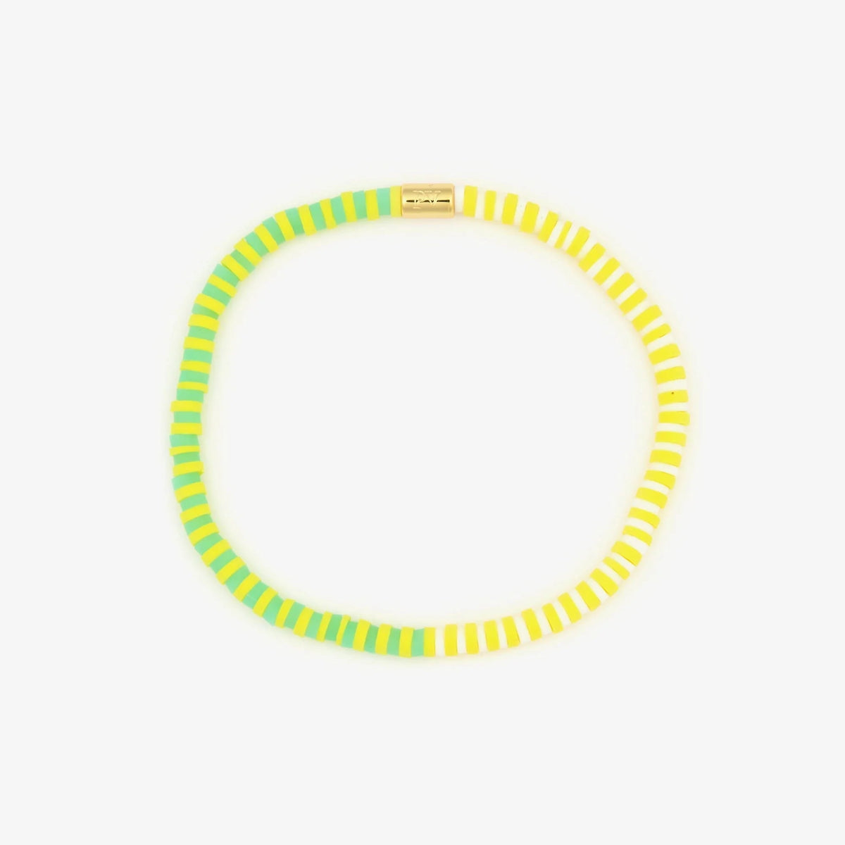 Lemon Surf Stretch Bracelet