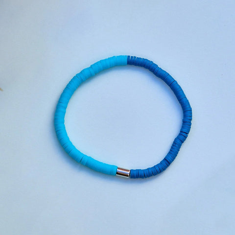 Bluebell Seascape Stretch Bracelet