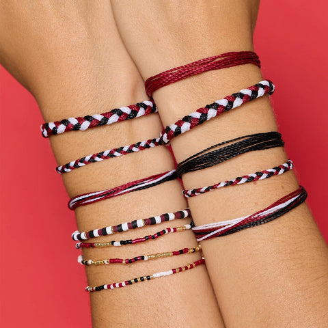 Maroon, Black & White Collection