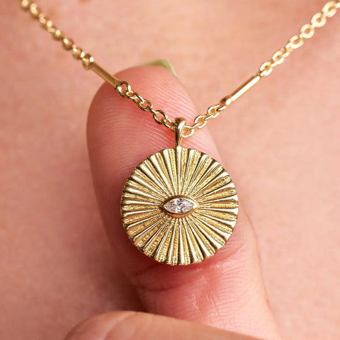 Protective Eye Pendant Necklace