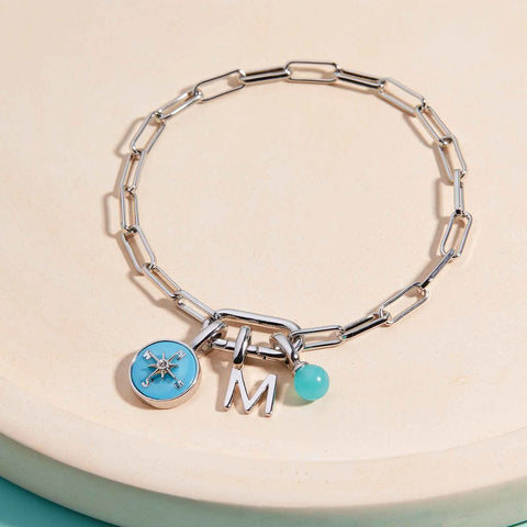 Harper Calibri Alphabet Charm