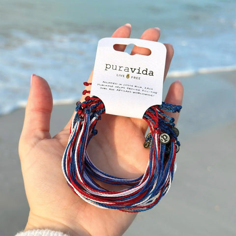 Red, White, Blue Friendship 10 Pack
