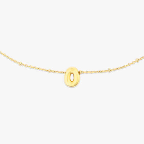 Alphabet Satellite Chain Choker