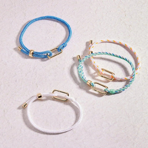 Carabiner Clasp Bracelet