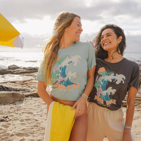 Flower Power Crew Tee