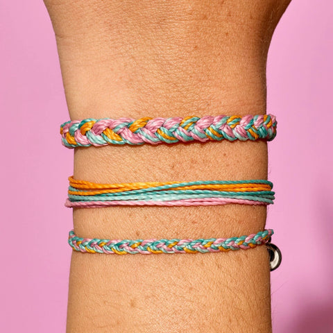 Multi Mini Braided Bracelet