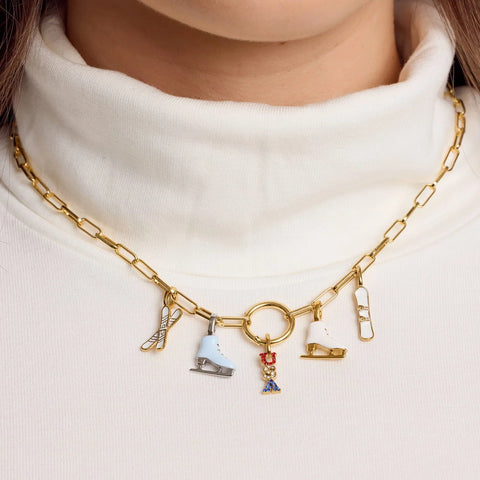 Harper Ice Skate Charm