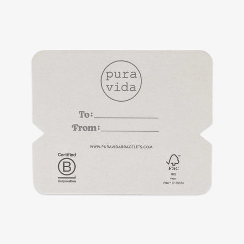 #1 Dad Bracelet Card