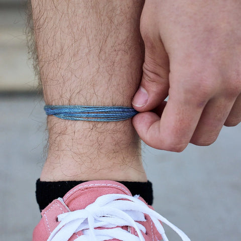 Men's Alpine Blue Anklet