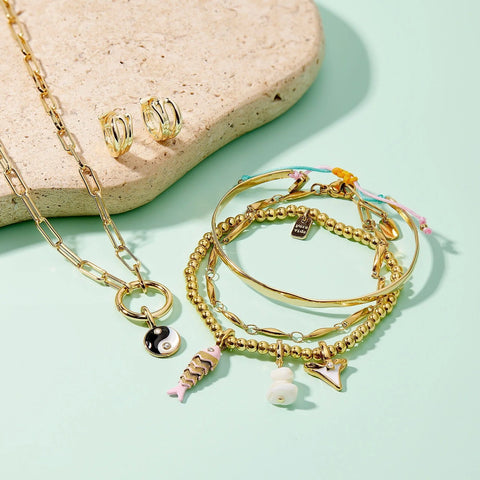 Harper Gemstone Chip Charm