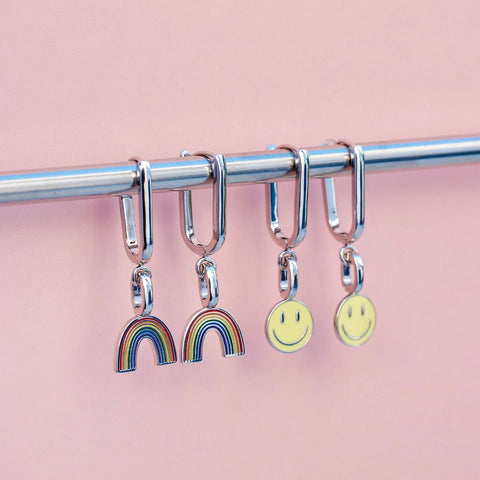 Harper Happy Face Charm