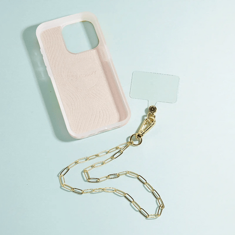 Paperclip Chain Wristlet Phone Chain