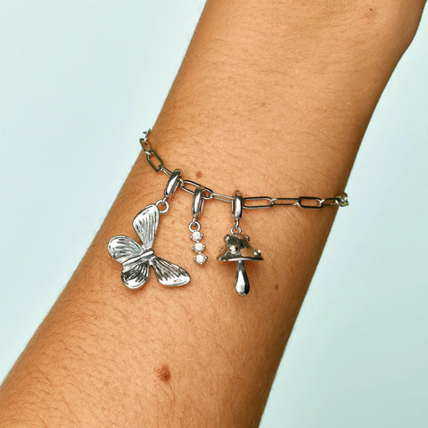Harper Jeweled Mushroom Charm