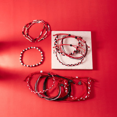 Red, Black & White Collection