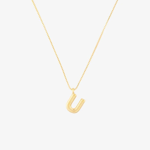 Initial Pendant Necklace