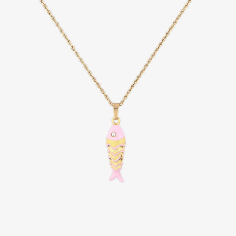 Koi Fish Pendant Necklace