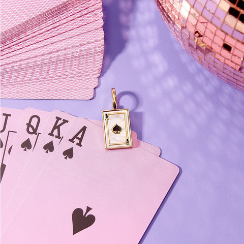 Harper Ace of Spades Statement Charm