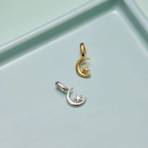 Harper Star and Moon Charm