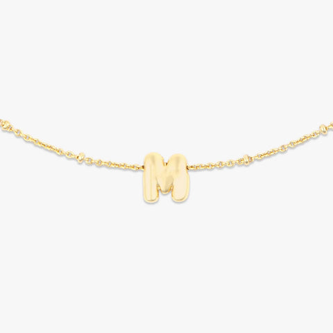 Alphabet Satellite Chain Choker