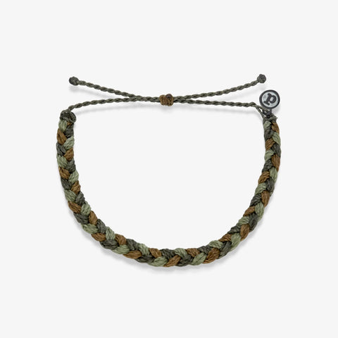Moss Multi Braided Bracelet