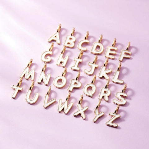 Harper Enamel Alphabet Charm